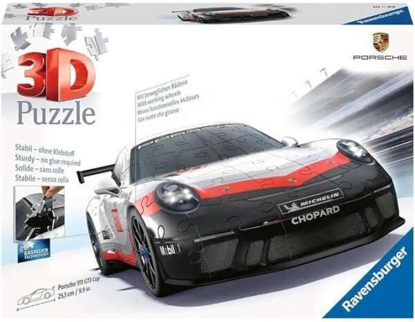 Ravensburger - 3D Puzzle Porsche 911 GT3 Cup