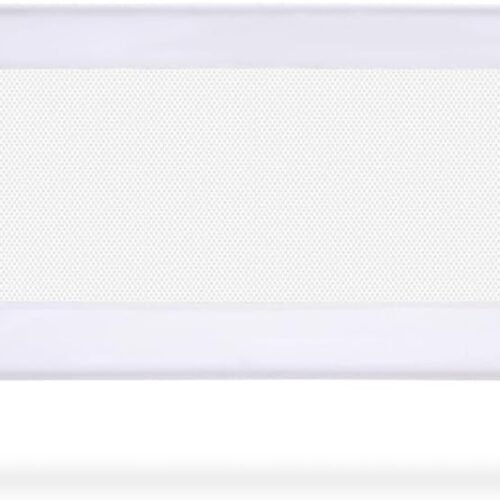 Barandilla de cama infantil blanca de Asalvo.