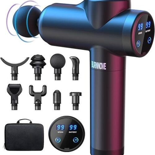 Pistola de Masaje Muscular Eléctrica