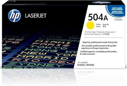 HP 504A CE252A Amarillo