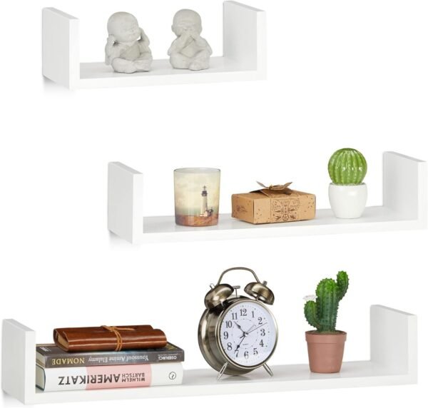 719WZjDRVIL._AC_SL1500_.jpg Relaxdays Juego de Baldas Flotantes Modernas con Defecto