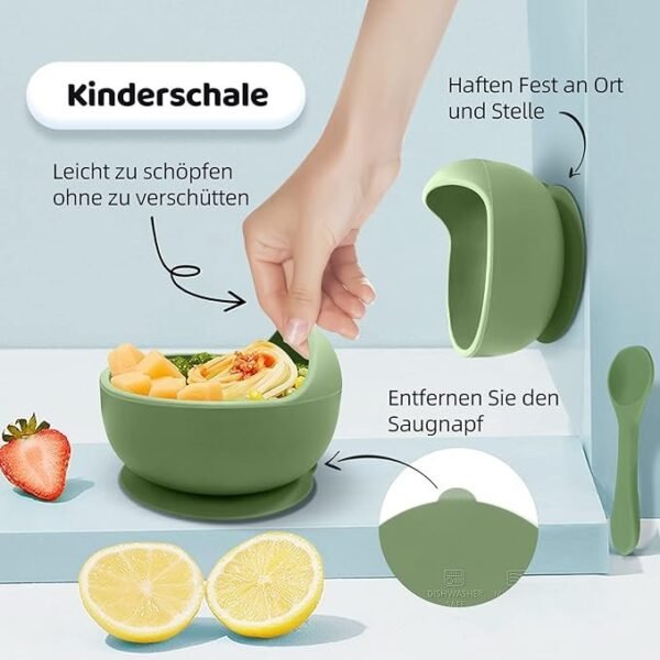 Miracle Baby Cuencos Silicona con Ventosa