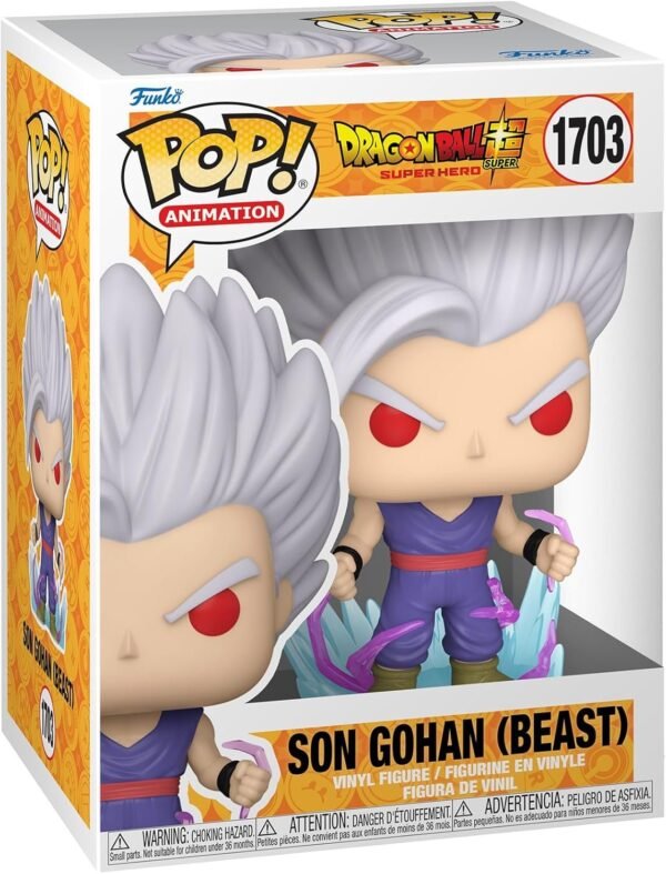 Funko Pop! Animation: DBSSH - Gohan UI - 1/6 de Probabilidades de Obtener la RARA Variante Chase