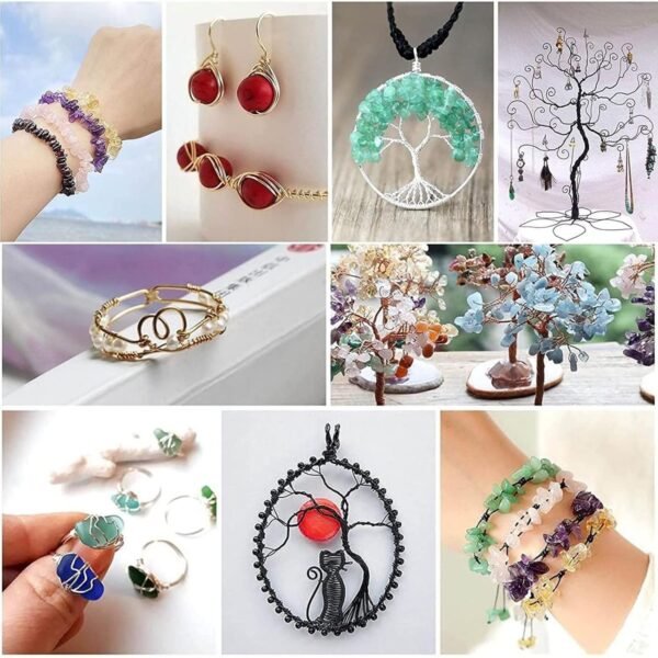 71Icln8y9kL._AC_SL1500_.jpg Joyería artesanal con piedras de colores y alambre.