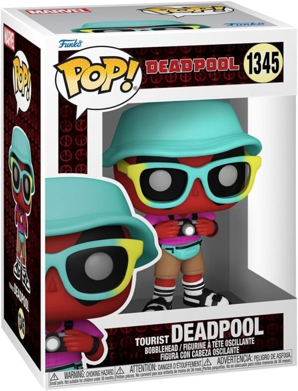 Funko Pop! Marvel: Deadpool - Tourist - Figura de vinilo coleccionable