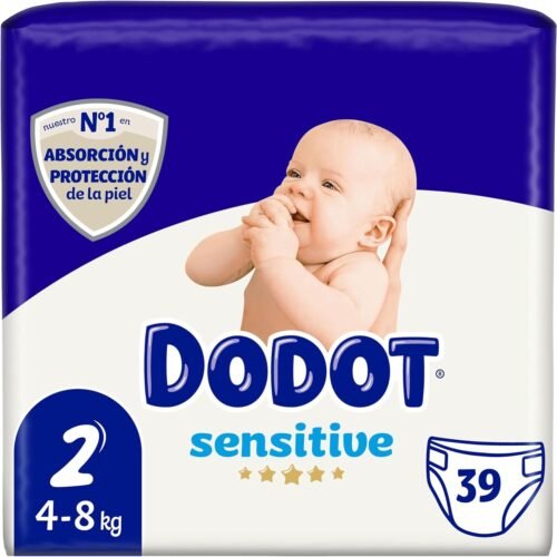 Dodot Pañales Bebé Sensitive talla 2