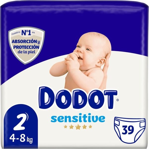 Dodot Pañales Bebé Sensitive talla 2