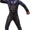 Rubies Disfraz Black Panther Battle Endgame para Niños talla 3 - 4 años