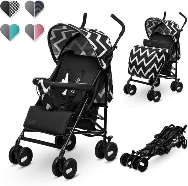 LIONELO Silla de Paseo Ligera Elia para Bebés hasta 15 kg