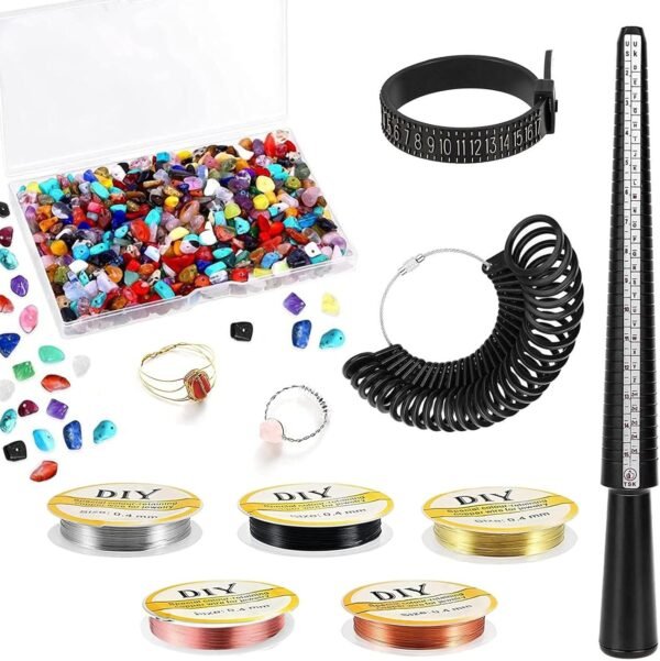 71kTrSoRwJL._AC_SL1500_.jpg Set de joyería para hacer anillos y medir tamaño.