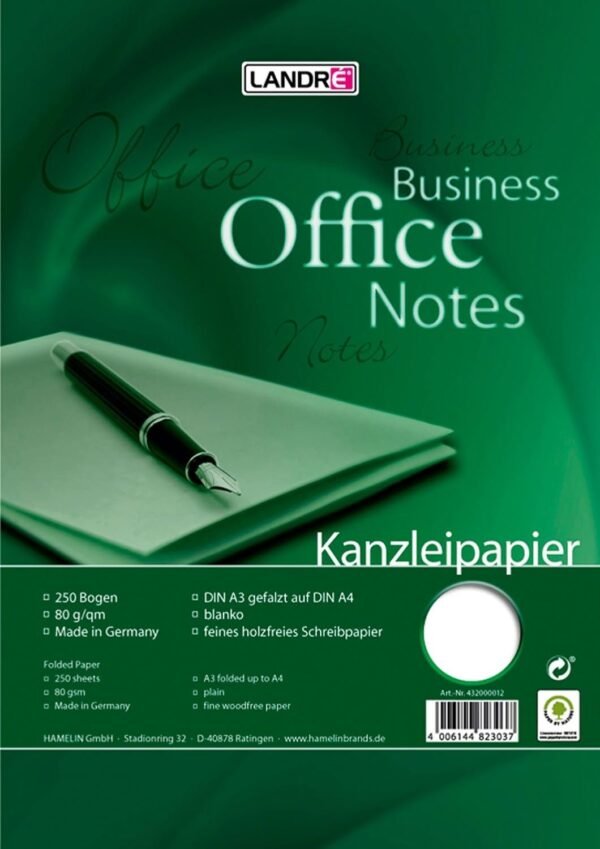 71n6NneJ7L._AC_SL1500_.jpg Bloc de notas A3 plegado a A4, 250 hojas.