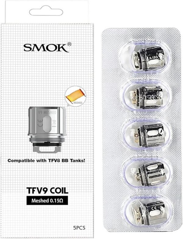 SMOK TFV9 Coil 0.15ohm Mesh Coil para TFV9 Tank