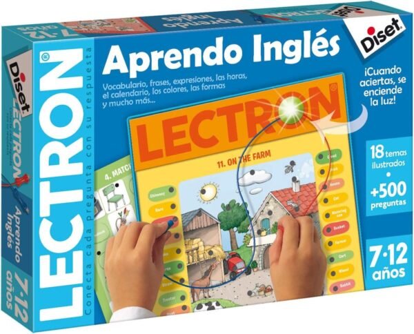 Diset Lectron Aprendo Inglés Juego Educativo a Partir de 7 años