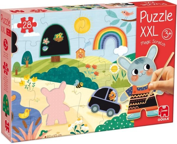71swiLh4KPL._AC_SL1500_.jpg Puzzle infantil XXL de animales y paisaje colorido.