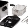 Domo Freidora de acero inoxidable DO465FR, 3000 W, 4 litros