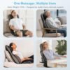 COMFIER Asiento de Masaje Shiatsu para Espalda y Cuello - Masajeador de espalda 2D / 3D