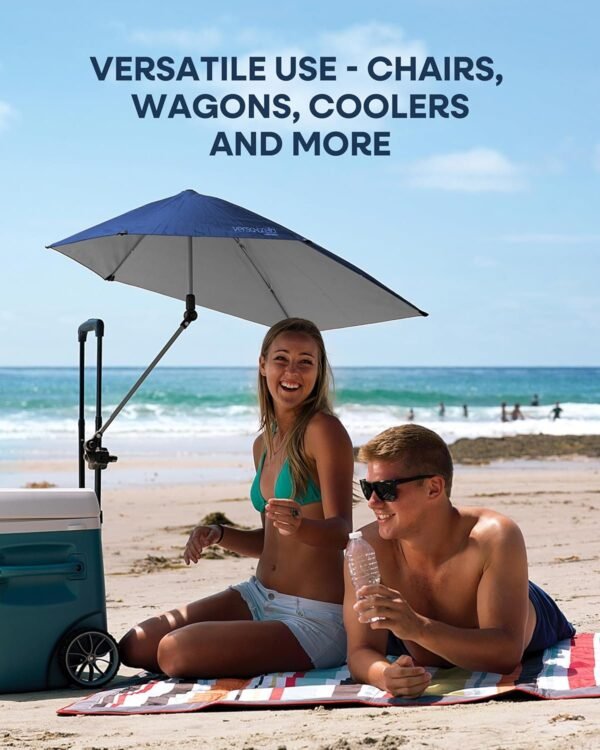 Sport-Brella Sombrilla para playa con soporte Versa para tumbona