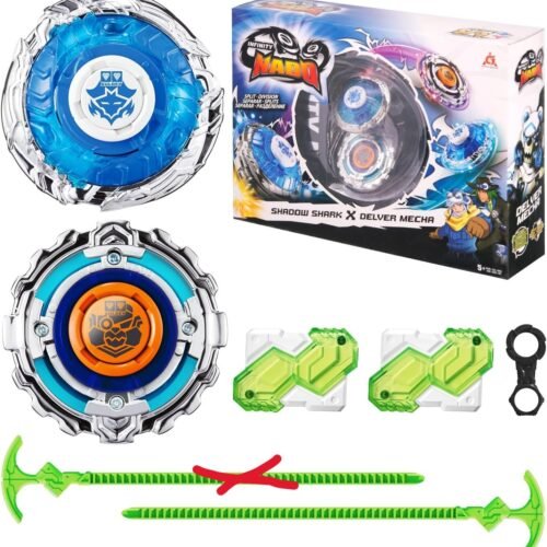 Juguete Infinity Nado Shadow Shark con accesorios.