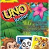 Juego de cartas UNO Junior para niños pequeños.