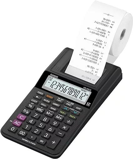Calculadora impresora casio
