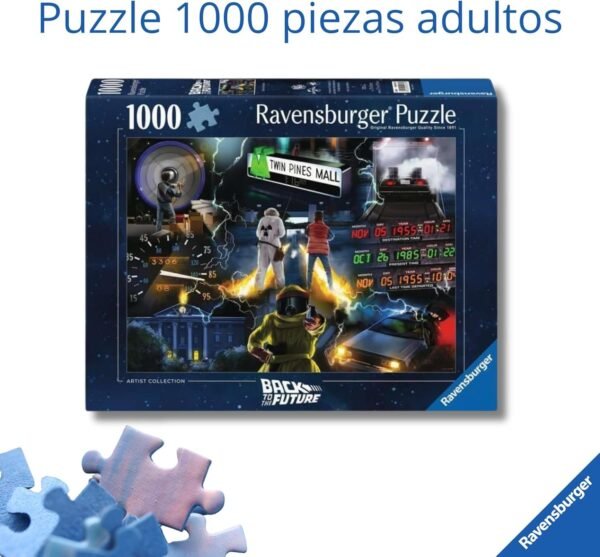 Puzzle 1000 piezas Regreso al Futuro Ravensburger.