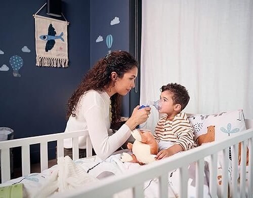 OMRON X102 Total Nebulizador para niños y adultos con lavado nasal 2 en 1