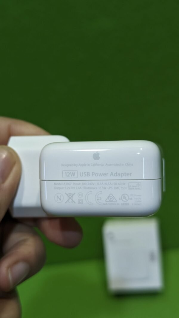 Apple Adaptador de Corriente USB de 12 W