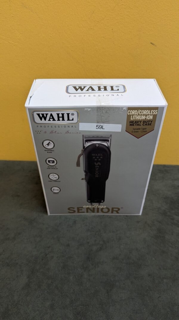 Wahl Cordless Senior - Cortapelos Profesional - Uso con/sin Cable