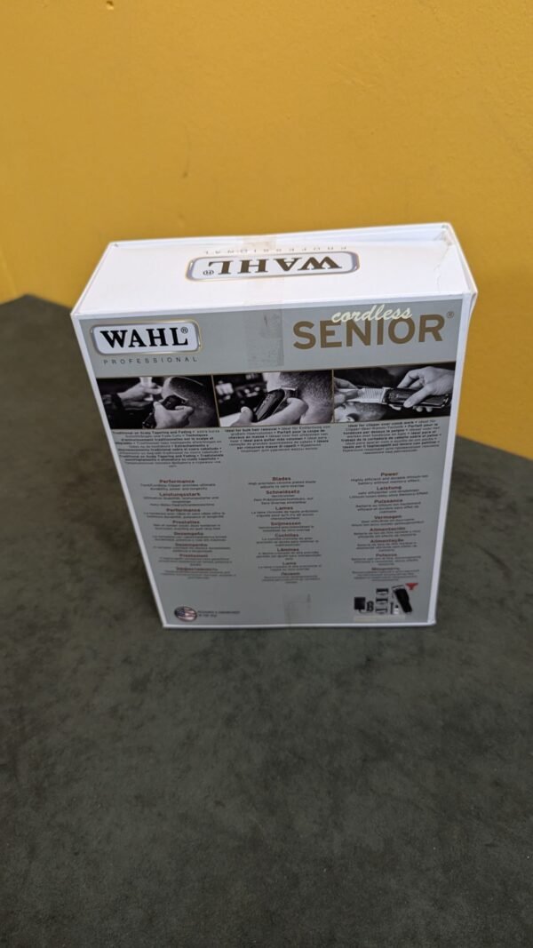 Wahl Cordless Senior - Cortapelos Profesional - Uso con/sin Cable