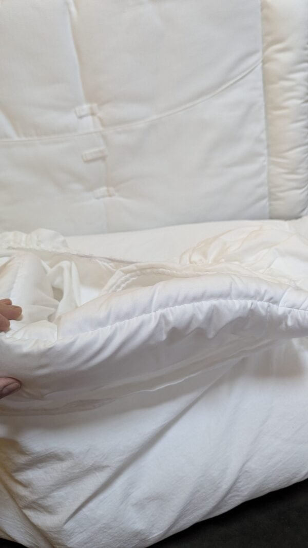 Juego de minicuna, 2 piezas Edredón y Parachoques 60 x 120