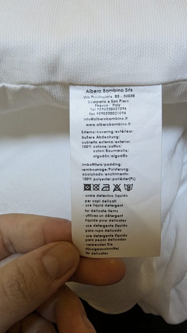 Juego de minicuna, 2 piezas Edredón y Parachoques 60 x 120