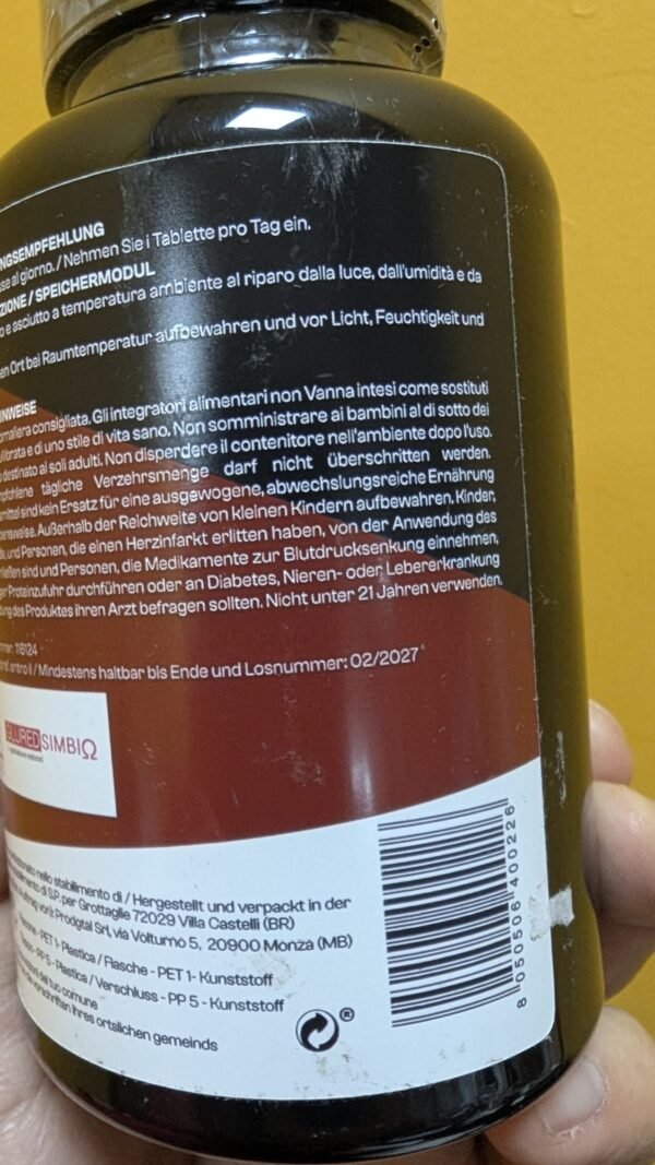 Nutrakore TestoUp Potenciador Energizante de Testosterona para Hombres