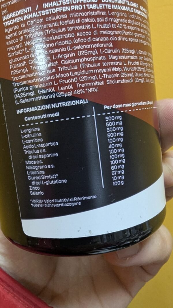 Nutrakore TestoUp Potenciador Energizante de Testosterona para Hombres