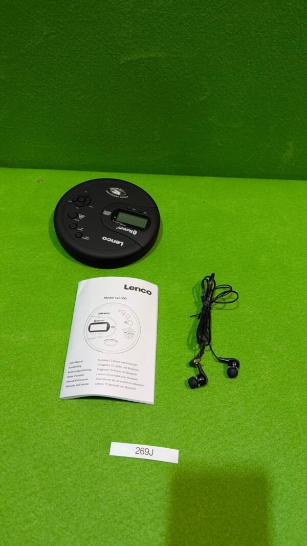 Lenco CD-300, reproductor de CD portátil