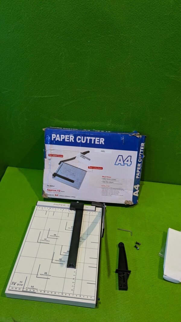 Cortadora de papel vertical A4