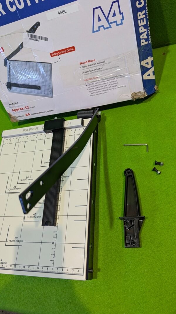 Cortadora de papel vertical A4