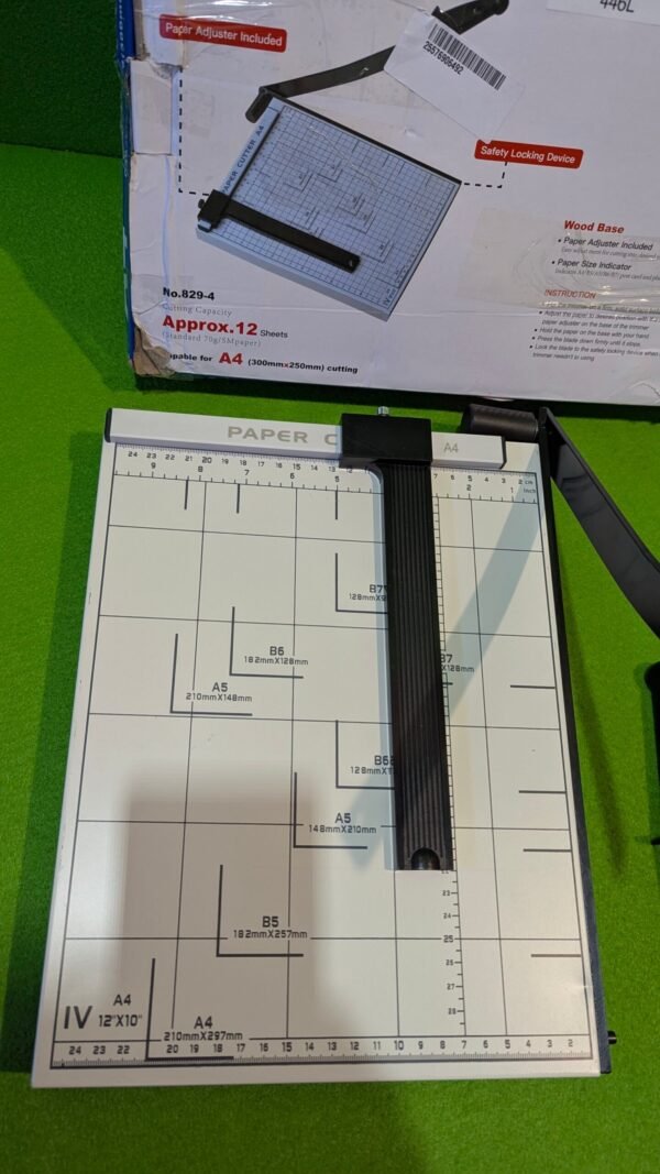 Cortadora de papel vertical A4