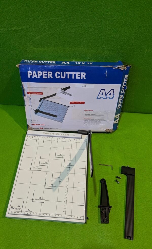 Cortadora de papel vertical A4