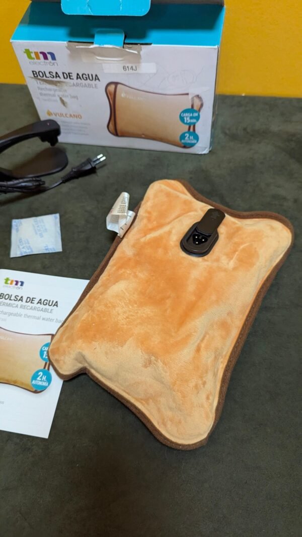TM Electron Vulcano Bolsa De Agua Térmica Calefactable En 5 Minutos