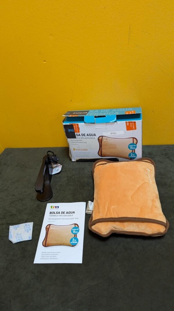 TM Electron Vulcano Bolsa De Agua Térmica Calefactable En 5 Minutos