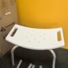 PrimeMatik Taburete de ducha ergonómico con altura ajustable