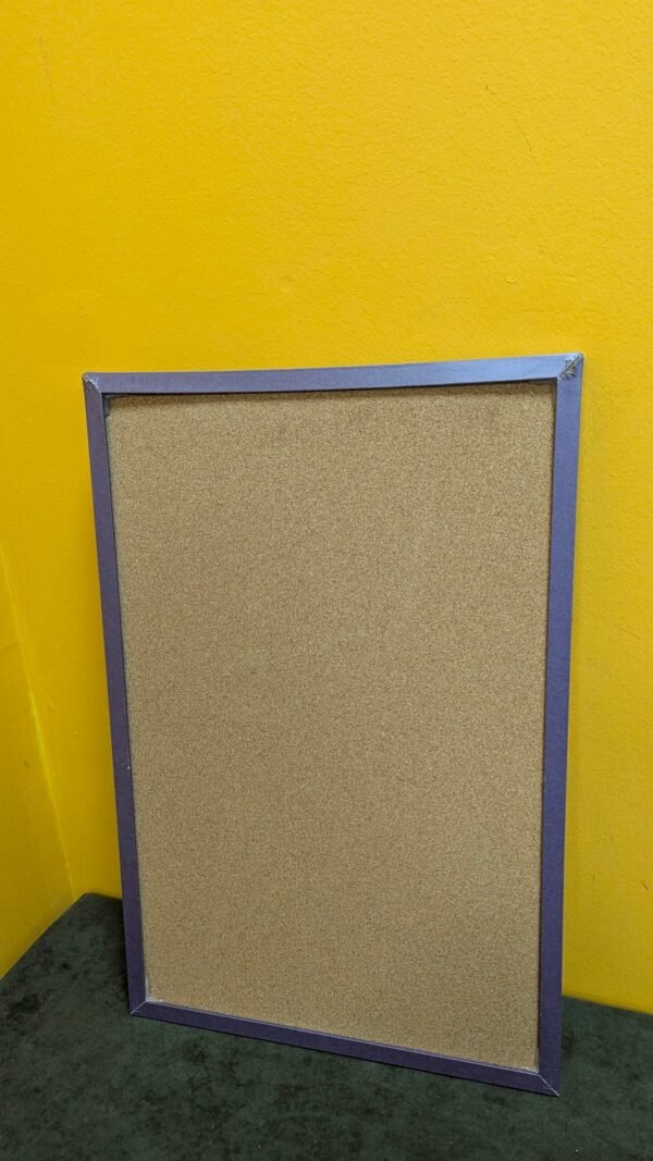 Bi-Office - Tablón de Anúncios de Corcho Violeta 60x40 cm