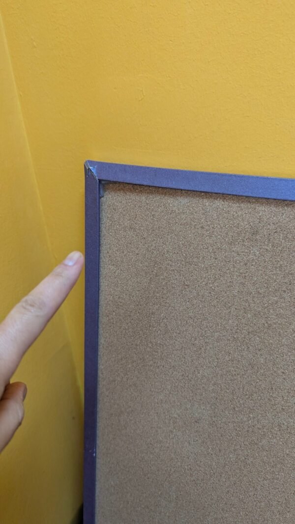 Bi-Office - Tablón de Anúncios de Corcho Violeta 60x40 cm