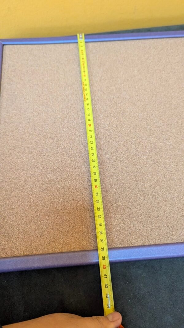 Bi-Office - Tablón de Anúncios de Corcho Violeta 60x40 cm