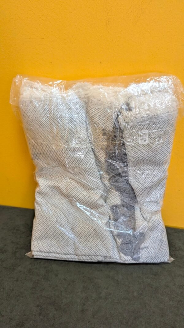 Martina Home Foulard Multiusos Espiga 180X260 Cm Crudo/Gris