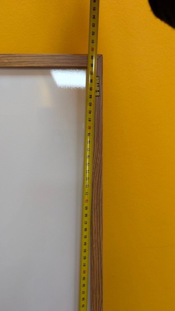 Bi-Office Borrado en seco vertical magnético 90 x 30 cm