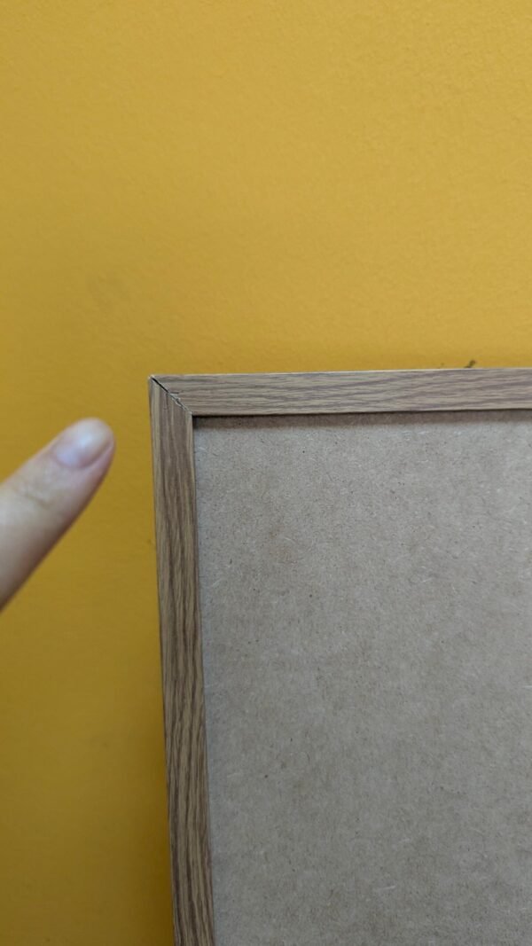 Bi-Office Borrado en seco vertical magnético 90 x 30 cm