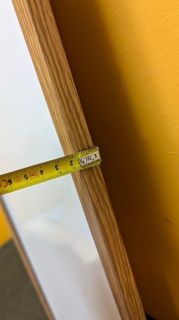 Bi-Office Borrado en seco vertical magnético 90 x 30 cm