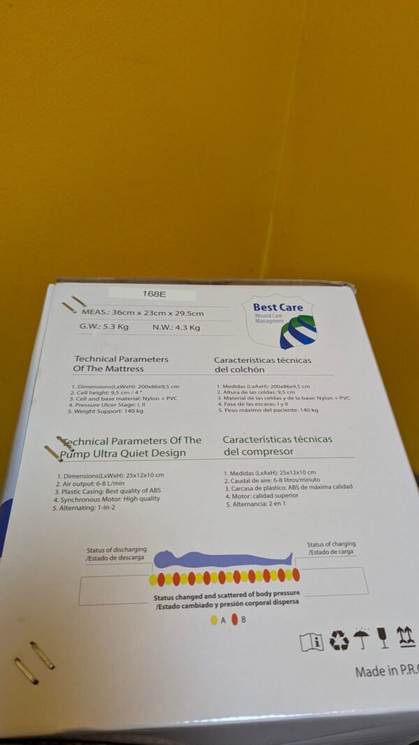 Mobiclinic®, Colchón Antiescaras con Motor Compresor