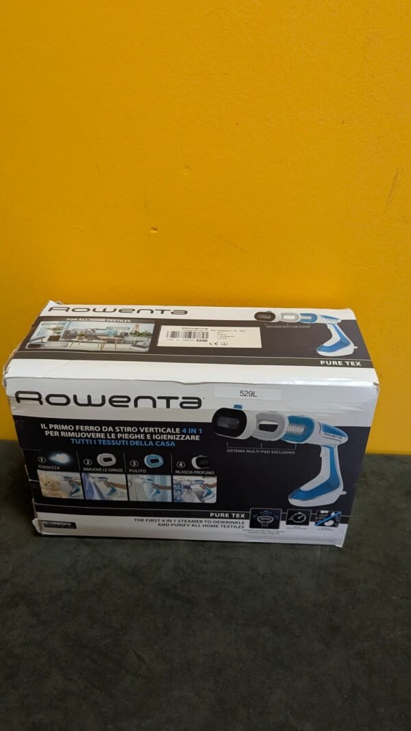 Rowenta Pure Tex cepillo de vapor 4 en 1